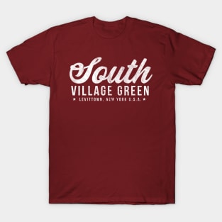 SOUTH VILLAGE GREEN LEVITTOWN LONG ISLAND NEW YORK T-Shirt